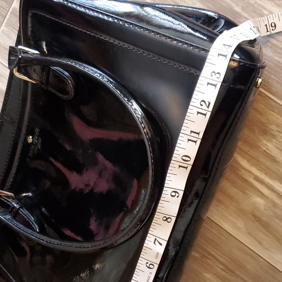 Kate Spade Black Patent Leather Purse - Picture 9 of 14